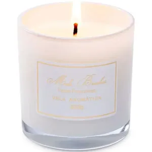 Vela Aromática Perfumada Mels Brushes 200g Cereja E Avelã