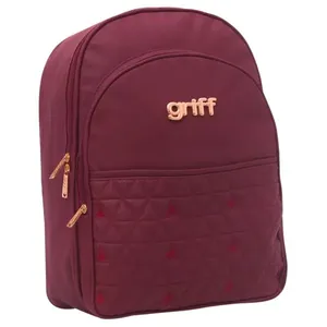 Mochila Maternidade Griff Baby 3041 Vinho