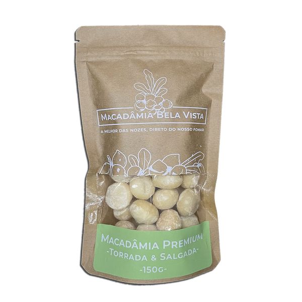 Macadâmia Premium Torrada e Salgada Bela Vista 150g