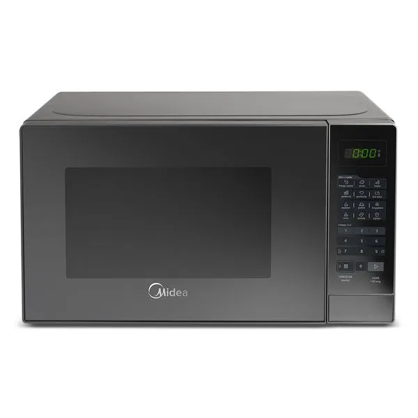 Micro-ondas 20L Prata Porta Espelhada Minuto Fácil Midea Outlet MRAE22_OUT - 220v