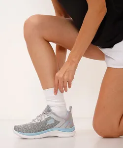 tênis esportivo cano baixo cinza 38