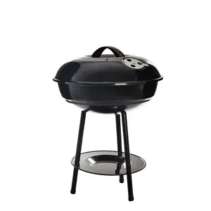 Churrasqueira Portátil Metal com Tampa 35cm ELX50017 - Fix