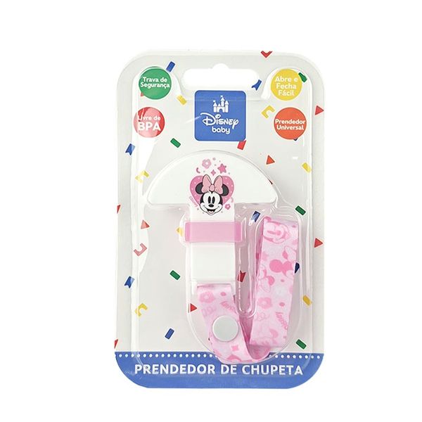 Prendedor de Chupetas São João Baby Disney Minnie PRENDEDOR DE CHUPETAS BABY GO SAO JOAO M