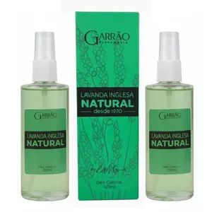 Kit 2 Colônias Lavanda Inglesa Natural Garrão - 120ml