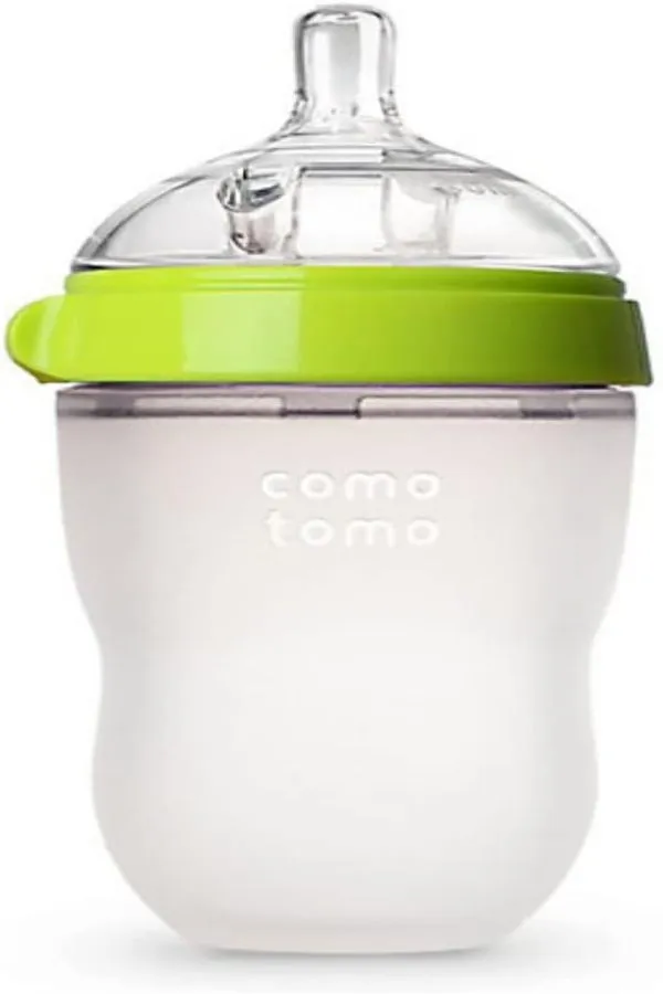 Mamadeira Comotomo Verde 250ml 3m+