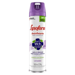 Lysoform Aerossol Lavanda 360Ml