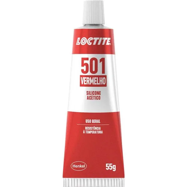 Borracha Silicone Vermelho Superflex 55g 260º 581034- Loctite