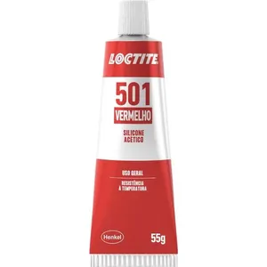 Borracha Silicone Vermelho Superflex 55g 260º 581034- Loctite