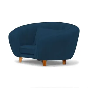 Caminha Mini Poltrona para Pets Loja Sheep Bela Cães e Gatos Veludo Azul Marinho 43x65x62cm 1 Unidade Caminha Tipo Poltrona para Pets Loja Sheep Bela Cães e Gatos Veludo Azul Marinho 1 Peça