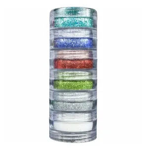 Glitter Biodegradável Colormake Eco 6 Cores sortidas de 6g cada