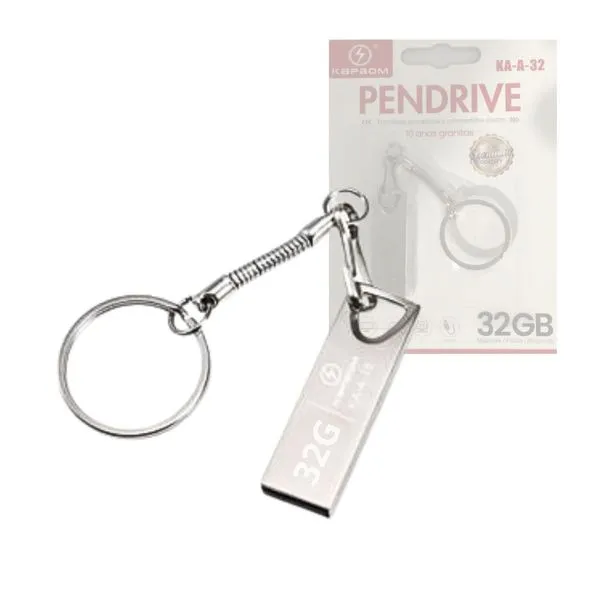 Pendrive Chaveiro 32gb Unidade Flash Usb De Alta
