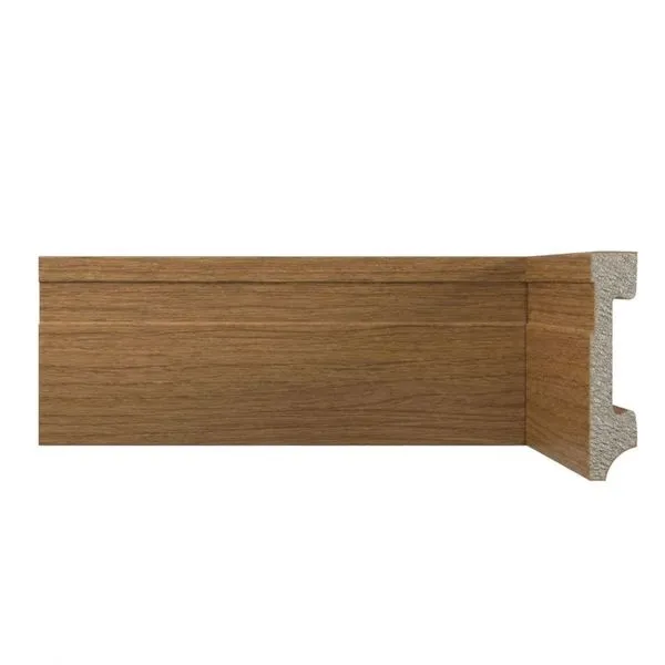 Rodapé Alizar Frisado Pix 7x200x1,5cm Pecan (MP)