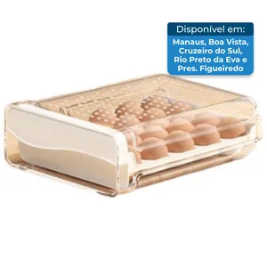 Caixa Para Armazenar Ovos Good Helper Gaveta Vertical T-BI
