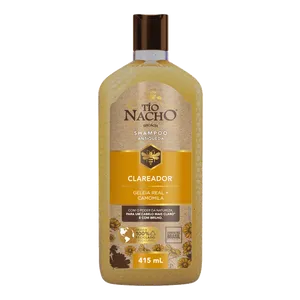 Shampoo Tio Nacho Clareador Cabelo Visivelmente Mais Claro 415ml