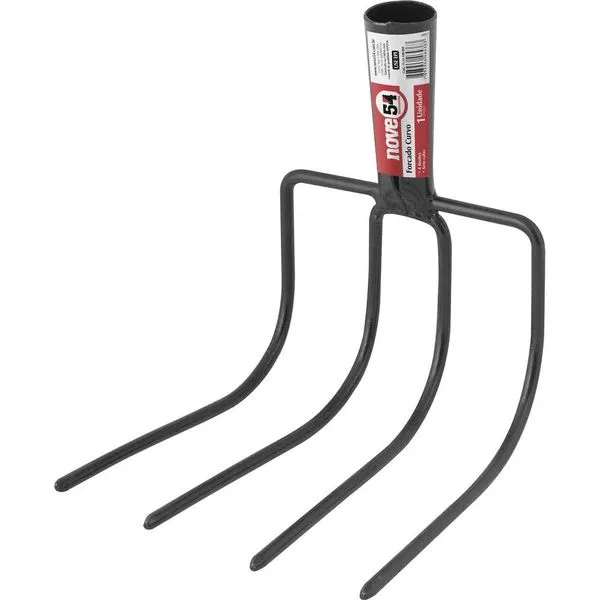 Forcado Curvo com 4 Dentes sem Cabo - NOVE54