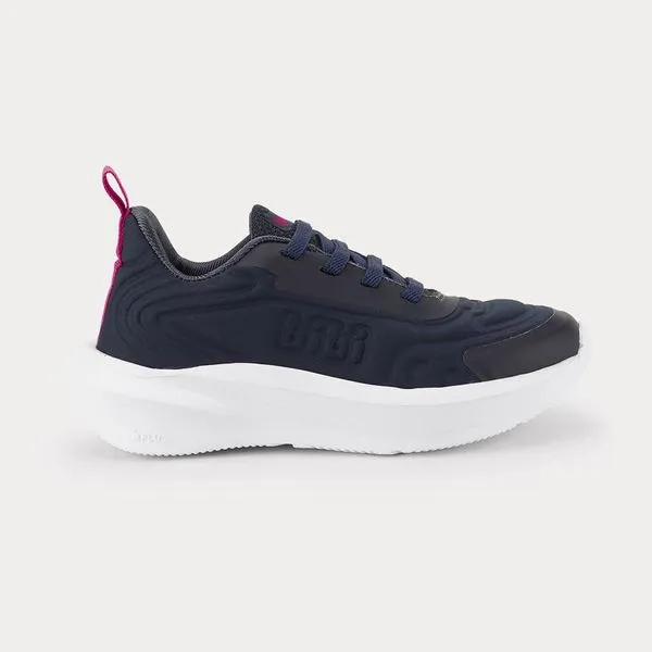 Tênis Infantil Bibi Volt Azul Marinho com Roxo 29