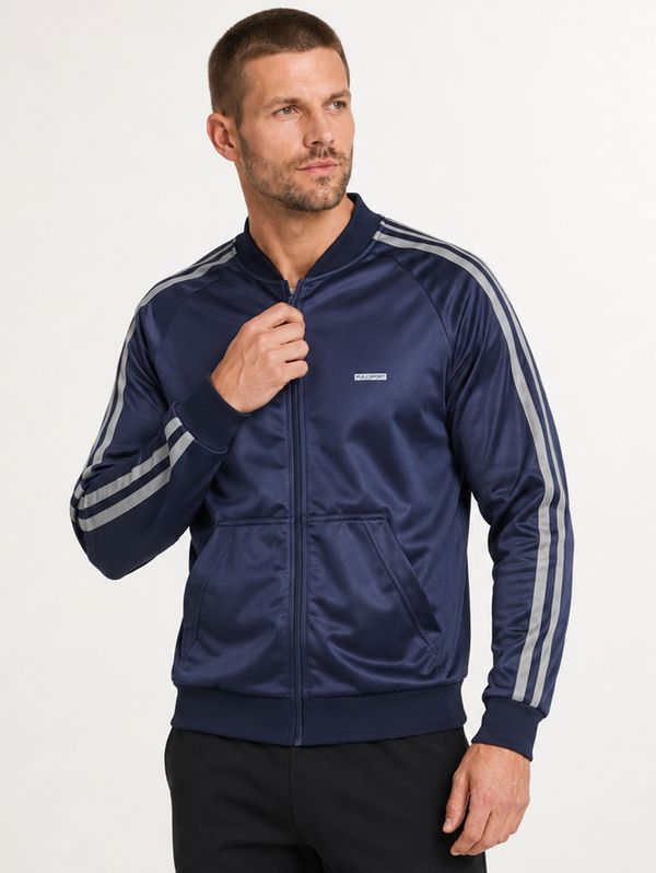 Jaqueta College Listras Masculina MARINHO GG
