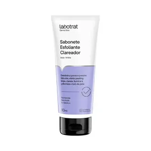 Sabonete Esfoliante Labotrat Dermo Skin Clareador Axila e Virilha 80ml Sab Labotrat 80ml Dermo Skin Esfol.Claread.