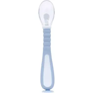 Colher Flexível - Silicone - Azul - Buba