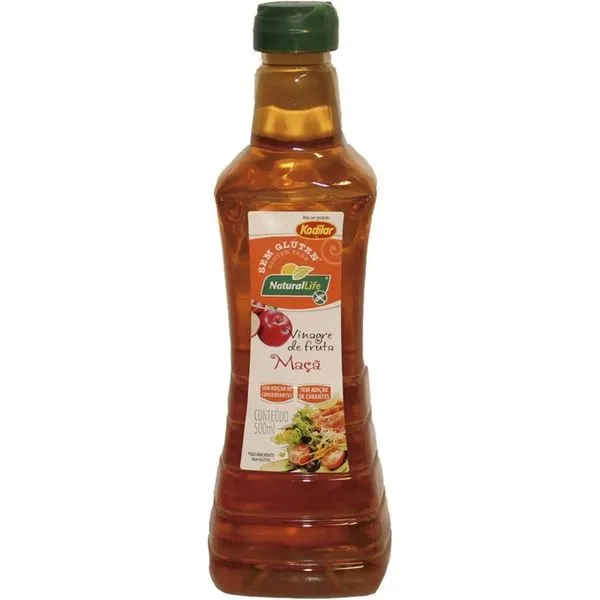 Vinagre de Maçã Kodilar Sem Glúten 500ml