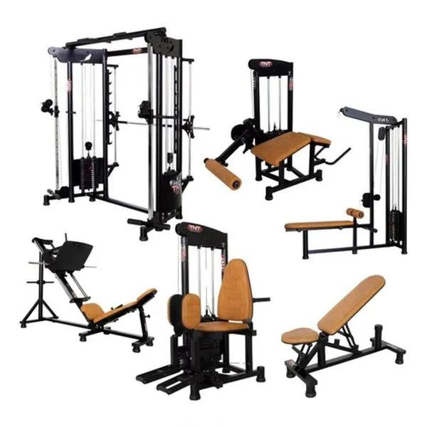 Studio Academia Musculação C/ 6 Equipamentos Profissionais