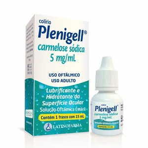 Plenigell 5mg/ml Solução Oftálmica 15ml