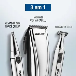 Aparador de Pelos Conair Nariz Orelha 127V