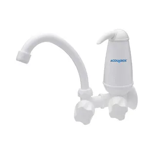 Torneira Móvel Acquabios E05 com Filtro Branca
