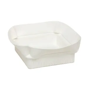 Cesto Vaso Multiuso Silicone Flexível Casa Branco Silikomart