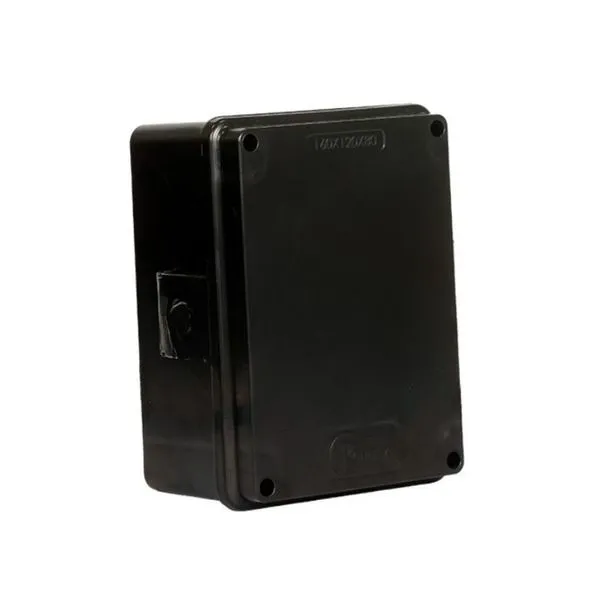 Caixa de Proteção Ip68 Rohdbox 160x120x80mm para Conexões Elétricas e Eletrônicas Preta Rohdina Caixa de Proteção Ip68 Rohdbox 160x120x80mm para Conexões Elétricas Preta Rohdina