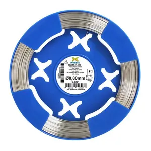 Fio Ortodôntico Duro Elástico CrNi Redondo 500g Morelli 0.8mm