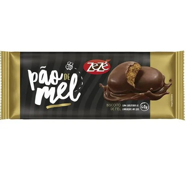 Biscoito Zezé Pão de Mel 40g BISCOITO ZEZE 40G PA