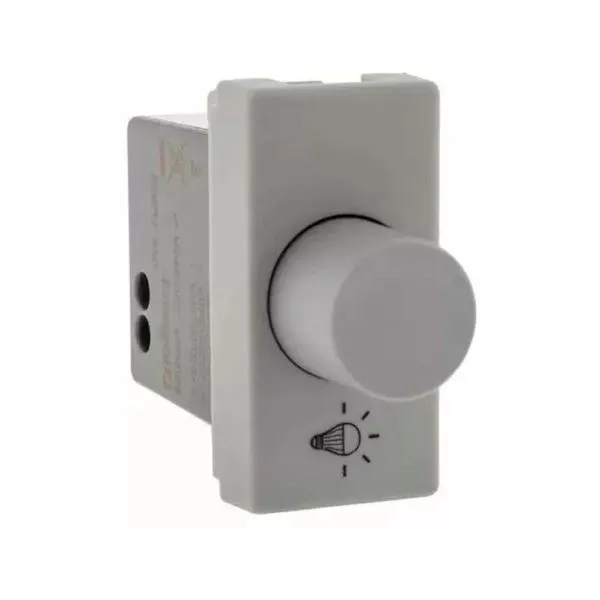Módulo Dimmer Rotativo Legrand Pial Plus+ Bivolt Led Cinza 611037CZ (MP)