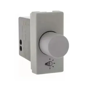 Módulo Dimmer Rotativo Legrand Pial Plus+ Bivolt Led Cinza 611037CZ (MP)