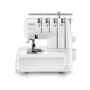 Máquina de Costura Overlock Elgin OV2000 Branca branca / 110