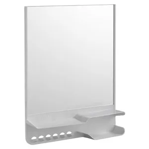 Armário para Banheiro com Espelho Prático 34,8x26,5cm Branco Astra Armário para Banheiro com Espelho Prático 34,8x26,5cm Branco