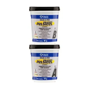 Solda A Frio Plasteel Massa 4:1 450g Quimatic Pq1