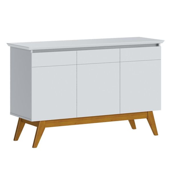 Buffet Aparador Mazza 3 Portas Branco