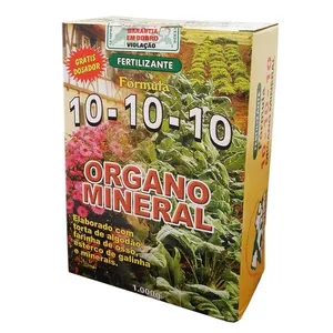 Fertilizante Organomineral 10-10-10 Ultraverde 1000g