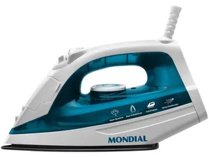 Ferro de Passar Roupa a Vapor Mondial F-32 Branco