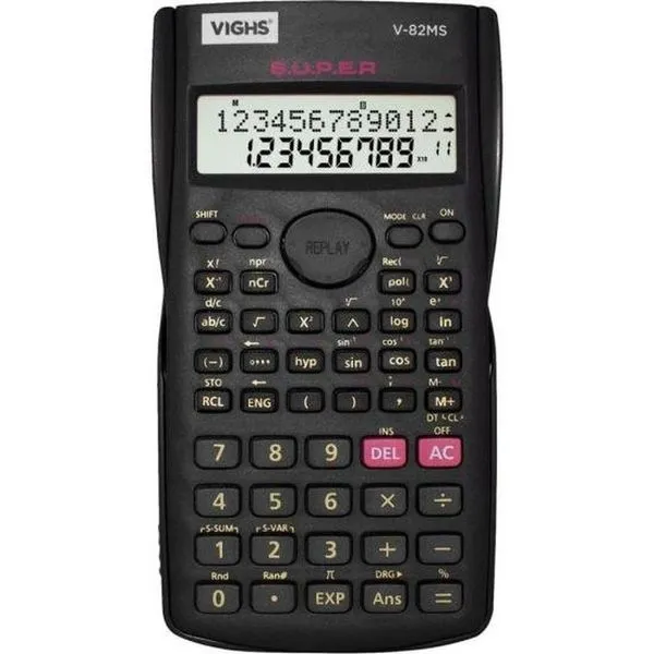 Calculadora Científica Vighs V-82ms Preta