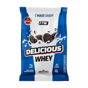 Whey Protein Delicious FTW Sabor Cookies's Cream 30g