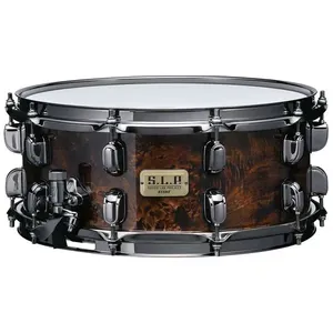 Caixa de Bateria S.L.P. G-Maple LGM146-KMB 14x6.0 em Maple com Mappa Burl Tama Drums Caixa de Bateria S.L.P. G-Maple LGM146-KMB 14x6.0 Maple Tama Drums