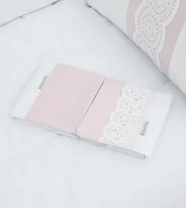 Fronha Delicatto com 2 unidades Rosa