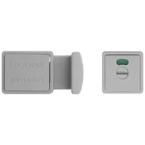 Tarjeta Livre E Ocupado Cinza - 722 - Lockwell Tarjeta Livre E Ocupado Cor Cinza - 722 - Lockwell
