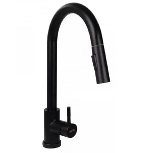 Torneira Gourmet Monocomando Extensível Touch Fosco Latão TOR-014 Preta Stillus Home Torneira Gourmet Monocomando Extensível Touch TOR-014 Preta Stillus Home