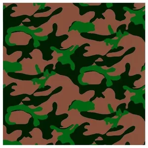 Tnt Estampado Camuflado Marrom - 5 Metros