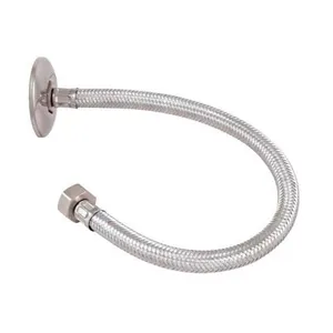 Flexível de inox para tanque 1/2" AP 40cm cromado Forusi