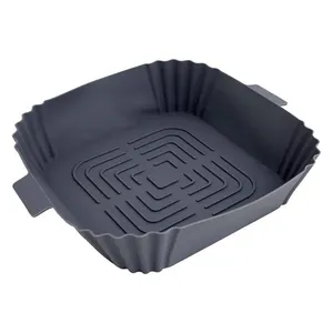 Forma para Air Fryer de Silicone Quadrada 1,2L Imporiente Sortida