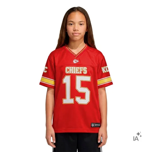 Camiseta Nfl Mahomes Oversized Infantil - 8 anos